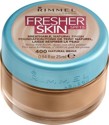 Rimmel Fresher Skin 400 natural beige Podkład do twarzy 25ml