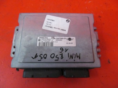 Mini one cooper r50 1.6 16v w10b16a r52 r53 блок керування бортовий комп'ютер 7557395 фото №1