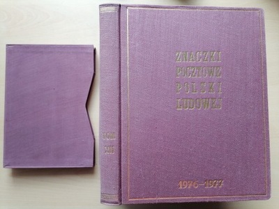 Klaser jubileuszowy 1976-77 pusty