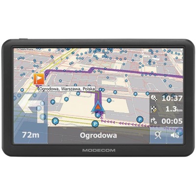 Nawigacja samochodowa GPS + MapFactor mapy Europy MODECOM FreeWAY CX 7.4
