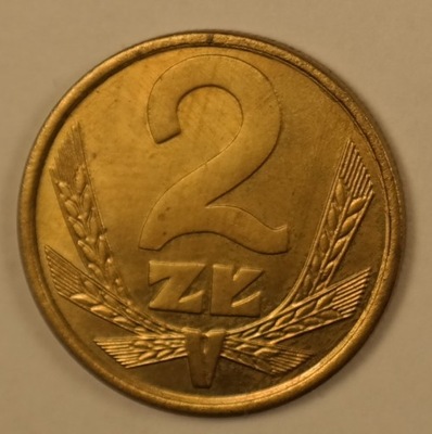 Polska 2 złote 1981 UNC