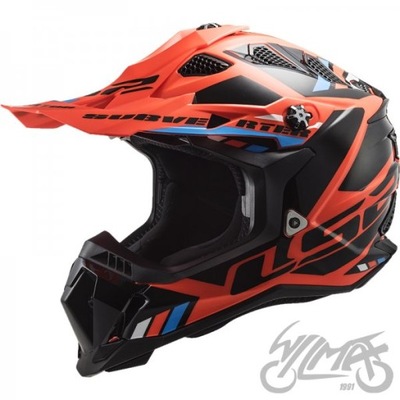 CASCO LS2 MX700 SUBVERTER EVO STOMP ORA.BL. XL -06  