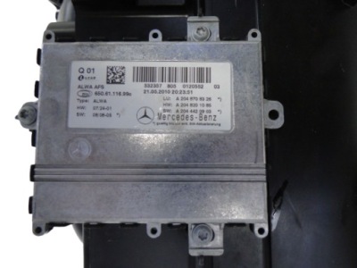 Mercedes glk x204 204 перетворювач лампи ксенон фото №1