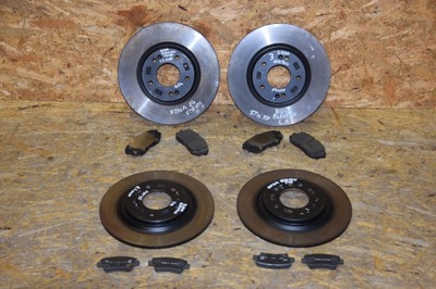 Диск гальмівна перед задня гальмівні диски гальмівні колодки kona electric ev 3tyśkm фото №1