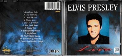 Płyta CD Elvis Presley - Live ___________________