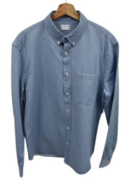 ASKET denim shirt koszula męska 42 XL jeansowa