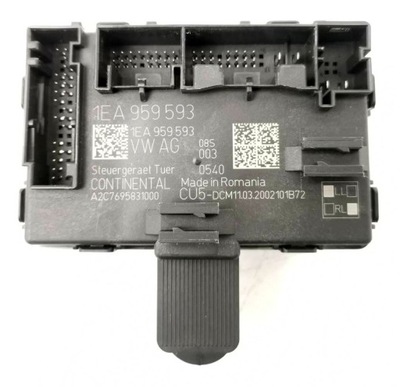 Модуль блок управления дверь левый перед vw id.4 1ea959593 новый org фото №1