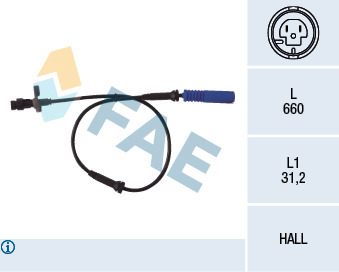 FAE 78045 ДАТЧИК, СКОРОСТЬ ПОВРОТНАЯ ШЕСТЕРНИ