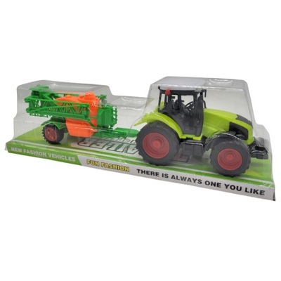 TRAKTOR z OPRYSKIWACZEM FARMA MASZYNA 42 cm