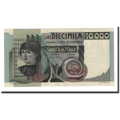 Banknot, Włochy, 10,000 Lire, 1982-11-03, KM:106b,