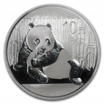 Chińska Panda - 2015 - 1 Uncja Srebra
