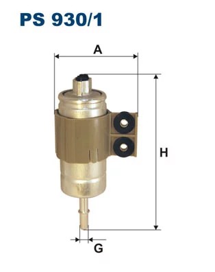 PS930/1 FILTRO COMBUSTIBLES  