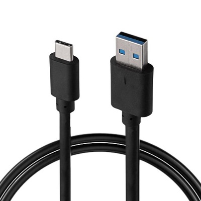 KABEL USB USB-C TYP-C PRZEWÓD QUICK CHARGE 3.0 3A 3M CZARNY