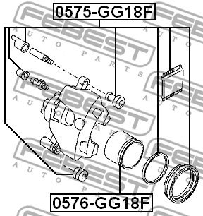 STŪMOKLIUKAS SUPORTAI PRIEK. MAZDA 6 GG GY 2002-2007 