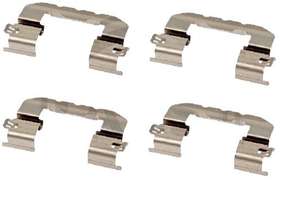 Набор монтажный тормозных колодок hyundai veloster 1.6tgdi фото №1