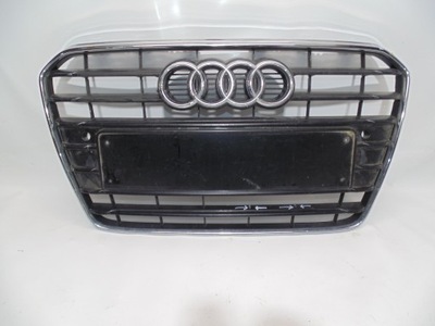 Решітка радіатора хром рамка решітка радіатора емблема audi a5 lift pdc фото №1