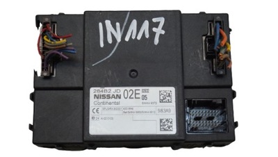 Модуль комфорту nissan оригінальний номер 284b2jd02e фото №1