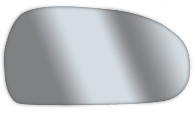 Вкладыш зеркало audi tt i 8n 98-06 sf+grz правое фото №1