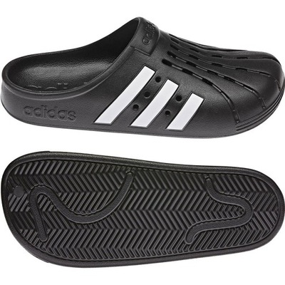 KLAPKI ADIDAS ADILETTE CLOG SPORTOWE ZABUDOWANE NA BASEN NA PLAŻĘ 40 1/2