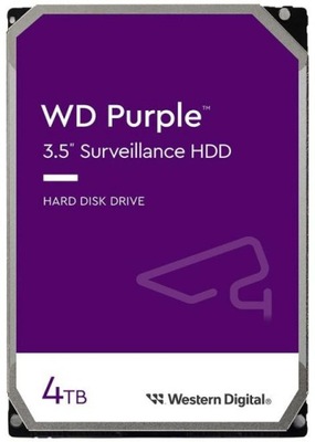 DYSK TWARDY HDD WD PURPLE 4TB WD40PURZ SATA III