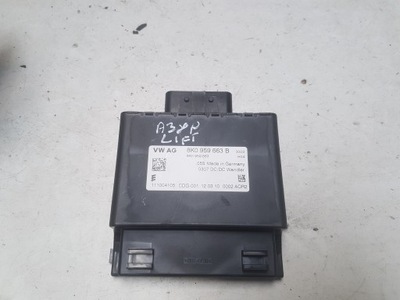 Audi a3 8p lift 08-12 модуль напруги 8k0959663b фото №1