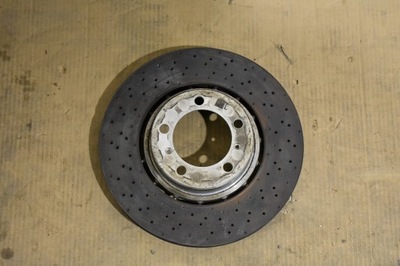 Диск тормозная передняя левая porsche 991 1 фото №1