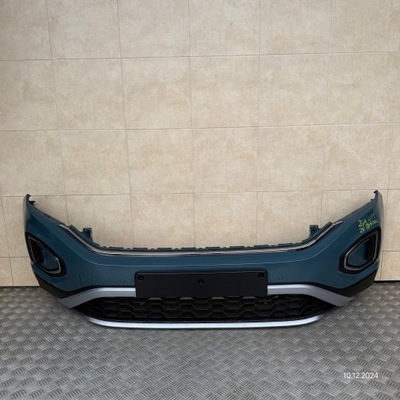 Бампер передній kompletny vw volkswagen t-roc 2ga lift 2023 rok 6 pdc фото №1