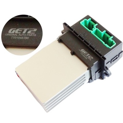 Резистор резистор вентилятор do citroen c2 c3 c5 renault scenic megane clio фото №1