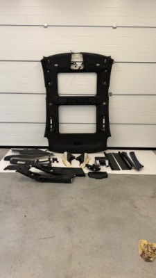 Потолок алькантара  mercedes s w221 long рестайлинг фото №1