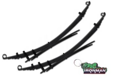 Посилені ресори lift +2 cale +300 kg isuzu d-max 2003-2012 dmax ironman фото №1