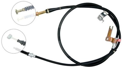 Трос тормоза ручного mazda premacy 01- lt фото №1