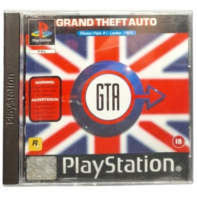GRAND THEFT AUTO 1 LONDON GTA PlayStation (PSX)