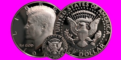 USA 1/2 dolara 1978 Kennedy st.LUSTRZ- PROOF 622