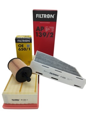 JUEGO DE FILTROS DE CARBON FILTRON VW GOLF PLUS VAN  