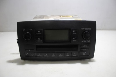 Радіо toyota corolla verso e120 фото №1