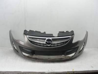 Бампер перед opel corsa d lift 2011-14 13285996 фото №1
