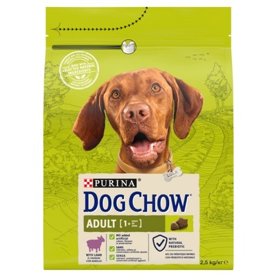 Purina Dog Chow Adult Lamb JAGNIĘCINA 2,5kg
