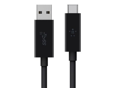 Kabel USB-A - USB-C BELKIN F2CU029BT1M-BLK 1 m
