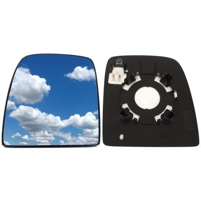 Fiat scudo 2007-2016 вкладиш скло дзеркало з підігрівом лівий фото №1