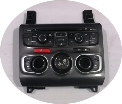 Citroen c4 ii панель кондиционера+ радио фото №1