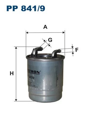 FILTRO COMBUSTIBLES  