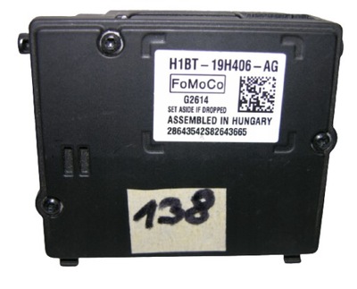 Ford fiesta mk8 2017-2023 камера радар модуль h1bt19h406ag фото №1