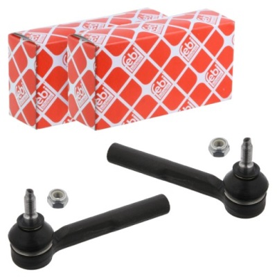 2× febi bilstein 12556 наконечник тяга кермовий поперечний фото №1