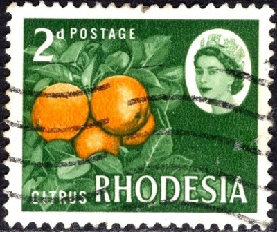 kol.bryt.Rhodesia QEII 2 d.