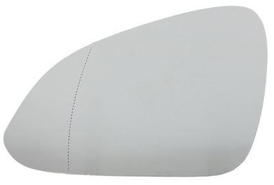 Вкладиш скло дзеркало opel insignia a 2008-2017 лівий асферичний з підігрівом фото №1