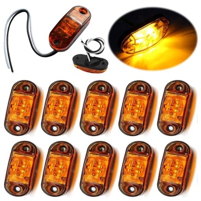 10SZT LAMP SIDELIGHT SIDE LED LED LED SIDE-MARKER LAMPS  