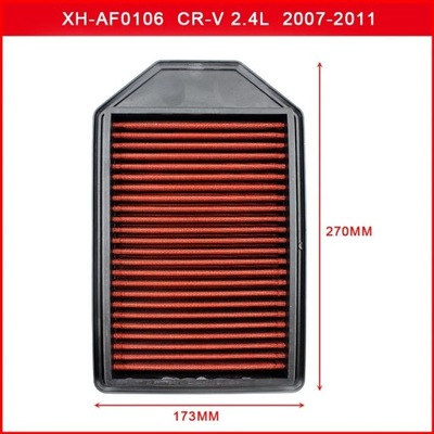 R-EP High-Flow Air Filter Fits for Honda CRV 