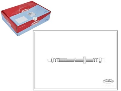 CABLE DE FRENADO FLEXIBLES VOLVO CORTECO  