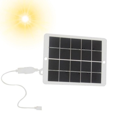 3W 5V Solar Charger Power Bank Portable 600mAh Solar USB Charger Solar Pane