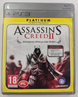 ASSASSINS CREED II POLSKIE WYDANIE PS3